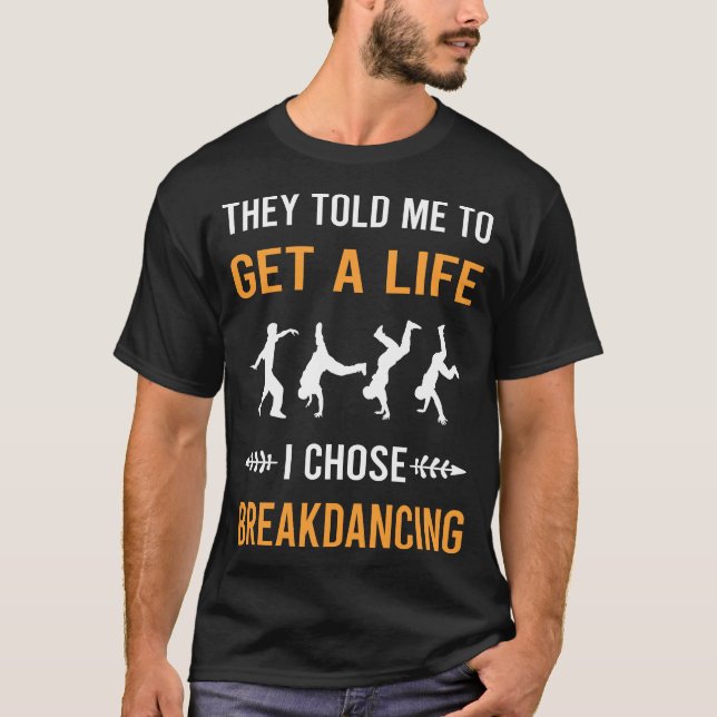 Camiseta Baile break Breakdance Breakdancer (Anverso)