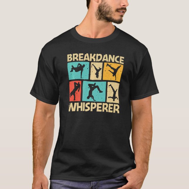 Camiseta Baile Breakdance Cool Para Hombres Mujeres Breakda (Anverso)