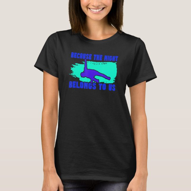 Camiseta Baile breakdance noche BBoy nos pertenece_2 (Anverso)