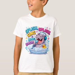 Camiseta Baile cantado con salpicaduras