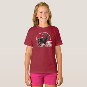 Camiseta Baile con caballo (modo oscuro)   Niño