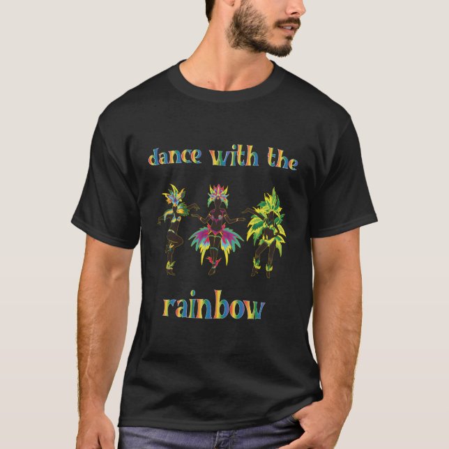 Camiseta Baile Con El Arcoiris (Anverso)