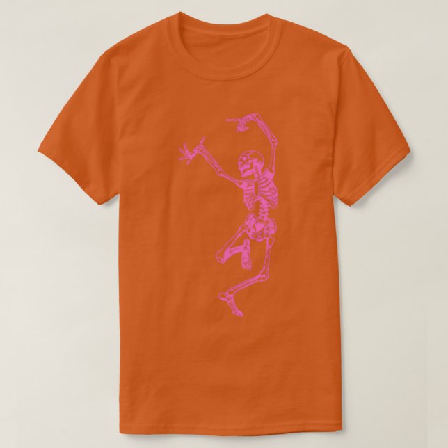 Camiseta Baile Con Muerte Rosa (Diseño del anverso)