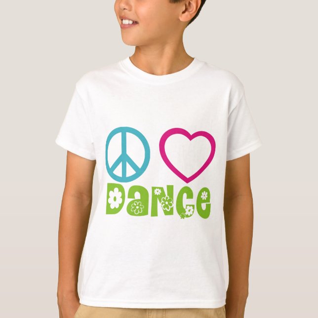 Camiseta Baile de amor por la paz (Anverso)