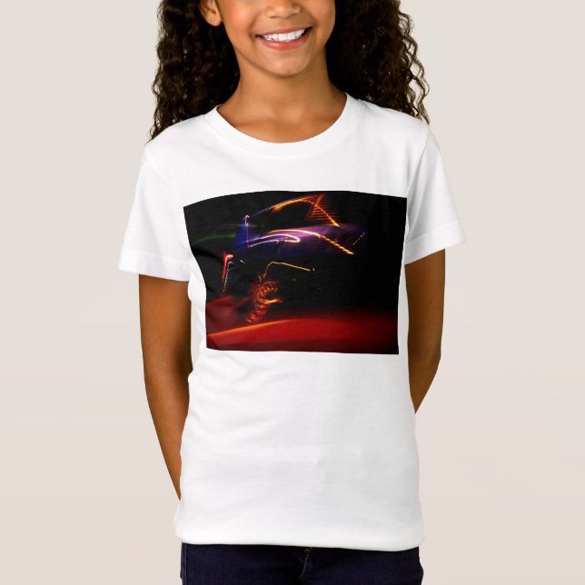 Camiseta baile de auto púrpura (Anverso)