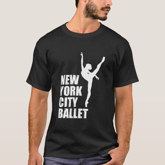 Camiseta Baile de bailarina de bailarina de bailes de Nueva (Anverso)