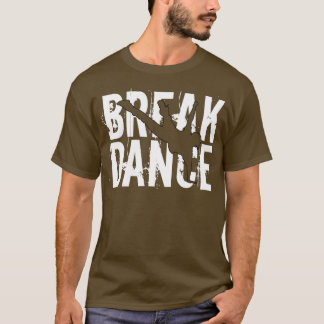 Camiseta Baile de bailarina de bailarina de Breakdance