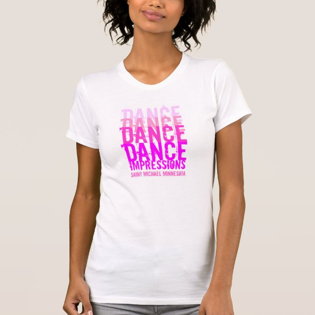 Camiseta Baile de Baile... Tanque de Impresiones (Anverso)