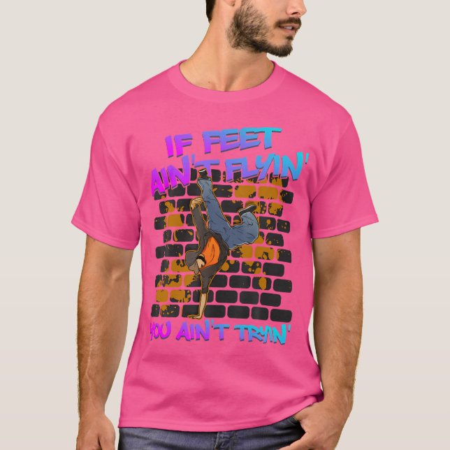 Camiseta Baile de bailes de hip-hop B-Boy Dance Break Bre (Anverso)