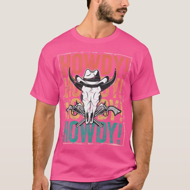 Camiseta Baile de Barn Occidental con problemas de Rodeo (Anverso)