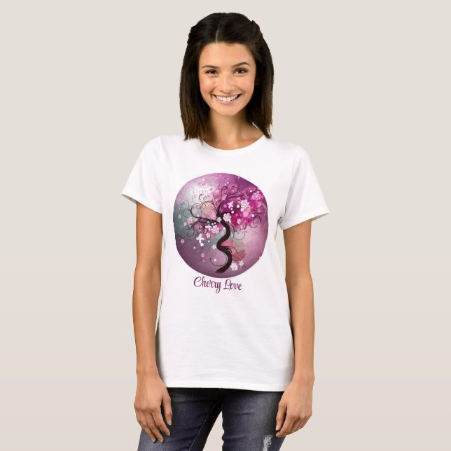 Camiseta Baile de cerezo encantado (Anverso completo)