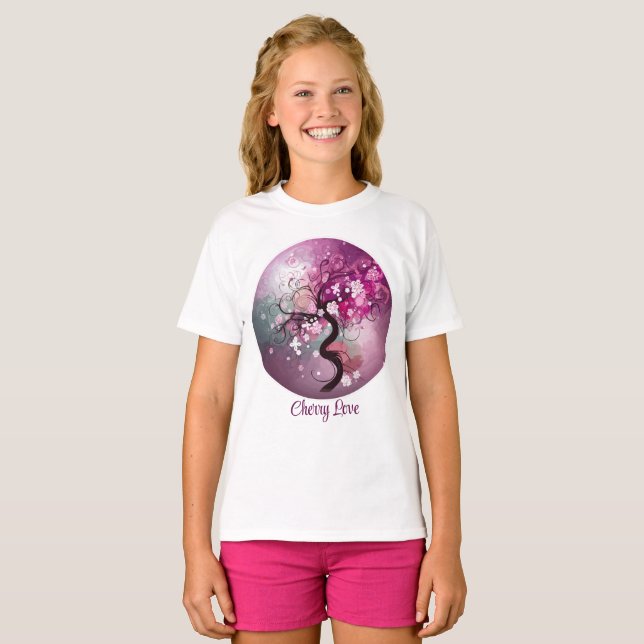 Camiseta Baile de cerezo encantado (Anverso completo)