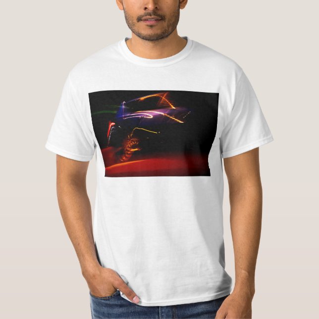 Camiseta baile de coche morado (Anverso)