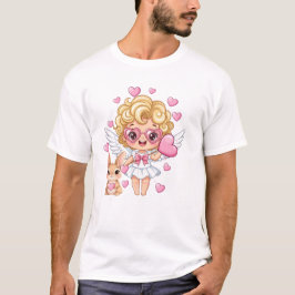 Camiseta Baile de Cupido y Conejo