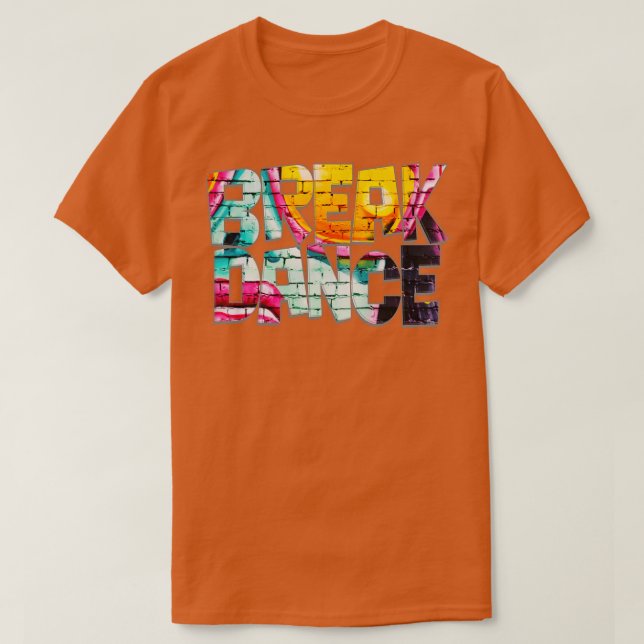Camiseta baile de descanso (Diseño del anverso)