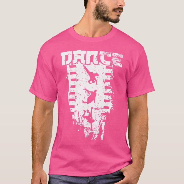 Camiseta Baile De Descanso Hip-Hop Y Funk (Anverso)