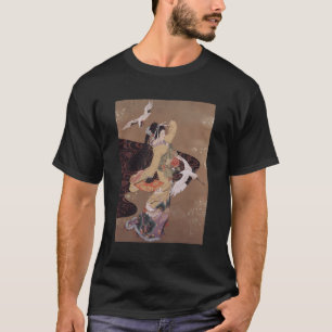 Camiseta Baile De Grúa Arte Retro Japonés