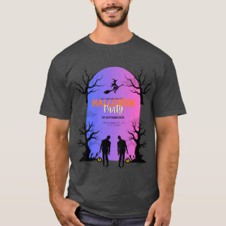 Camiseta Baile de Halloween en el castillo
