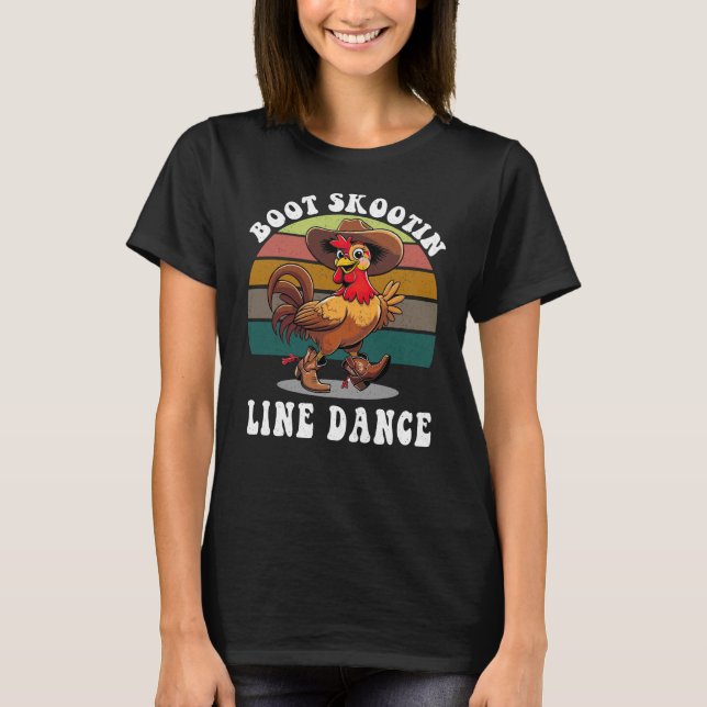 CAMISETA BAILE DE LA LÍNEA DE SKOOTIN (Anverso)