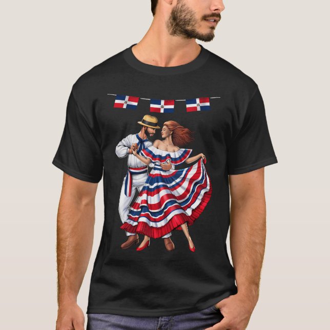 Camiseta Baile de la República Dominicana (Anverso)