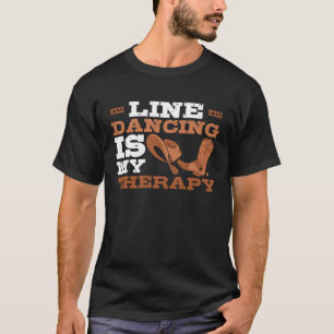 Camiseta Baile De Línea Es Mi Terapia Línea De Música De Pa