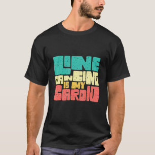 Camiseta Baile De Líneas Es Mi Cardio