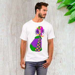Camiseta Baile de Máscaras de la Reina de Mardi Gras