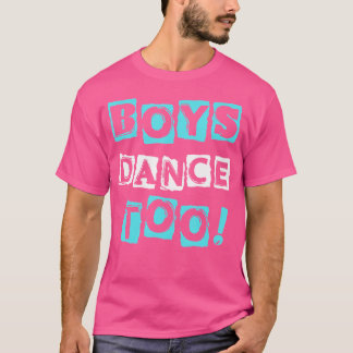 Camiseta Baile de niños muy de moda Bloquear letra bailarin