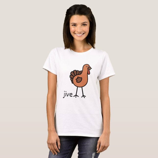 Camiseta  Baile de pavo  (Anverso completo)