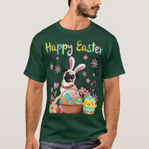 Camiseta Baile De Perro Con Huevos De Flor Feliz E