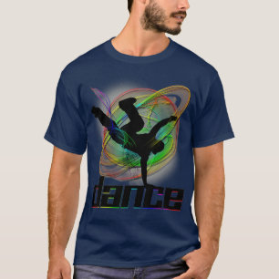 Camiseta Baile de ritmo rápido de baile en las calles