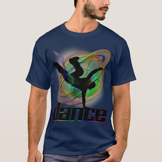 Camiseta Baile de ritmo rápido de baile en las calles (Anverso)