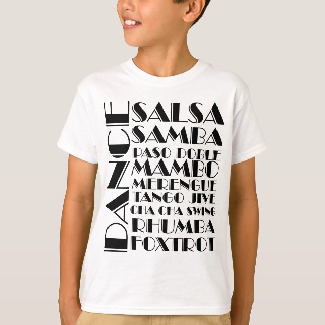 Camiseta baile de salón de baile (Anverso)