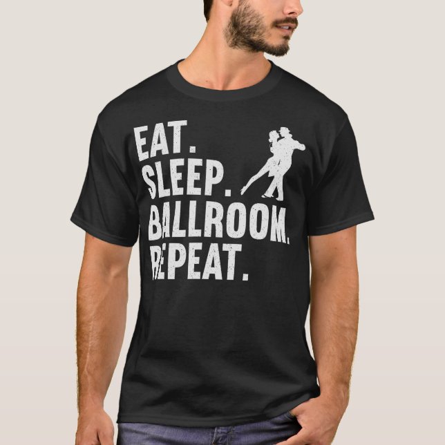 Camiseta Baile de salón de baile S2 (5) (Anverso)
