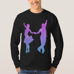 Camiseta Baile de Salón para Mujeres Chicas Estudiantes Bai