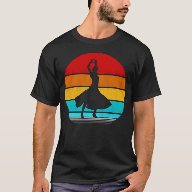 Camiseta baile de salsa (Anverso)
