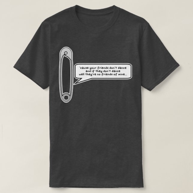 Camiseta baile de seguridad (Diseño del anverso)