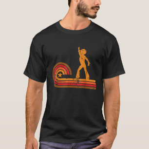 Camiseta Baile de silueta de bailarín de discoteca de estil