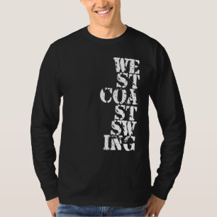 Camiseta Baile de Swing de la Costa Oeste