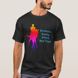 Camiseta Baile De Vestido Con Mi Mejor Amigo Arcoiris
