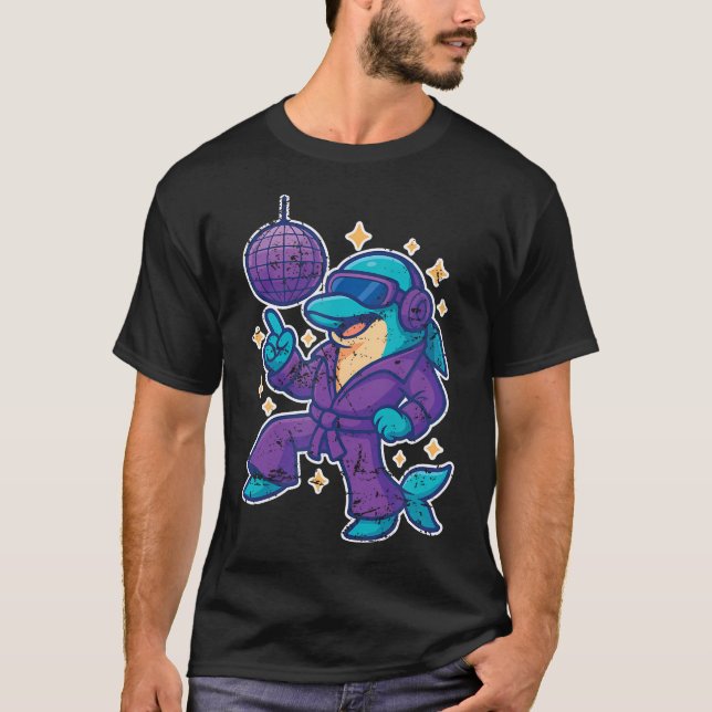 Camiseta Baile del delfín disco (Anverso)