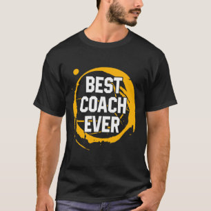 Camiseta Baile deportivo de baloncesto mejor entrenador de 