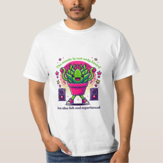 Camiseta Baile Echeveria: Suculento Fiesta Kawaii