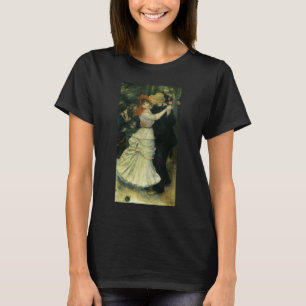 Camiseta Baile en Bougival por Pierre Renoir, arte vintage