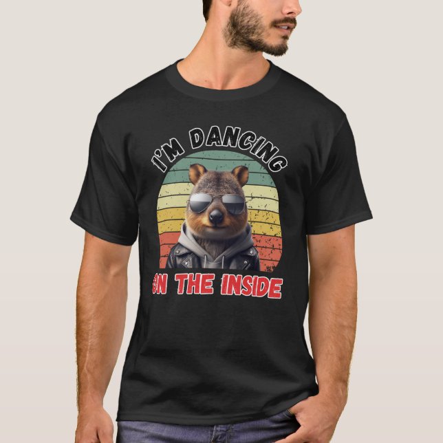 Camiseta Baile En El Interior - Estilo Quokka (Anverso)