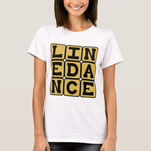 Camiseta Baile en línea, baile coreografiado (Anverso)