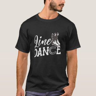 Camiseta Baile en línea de baile de herradura