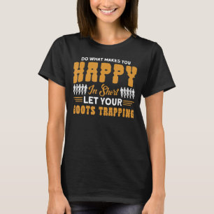Camiseta Baile en línea hacer lo que te hace feliz bailarín