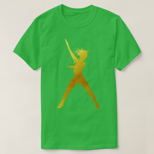 Camiseta Baile Fitness 3 (Diseño del anverso)