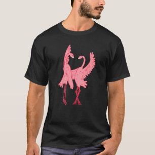 Camiseta Baile Flamingo Rosado Flamenco 123456